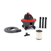 Ridgid Vac, Red 6 Gal Wet/Dry Rt0600 62698